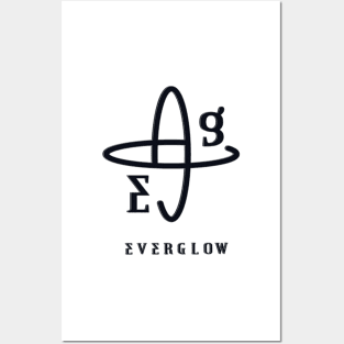 EVERGLOW LOGO B! Posters and Art